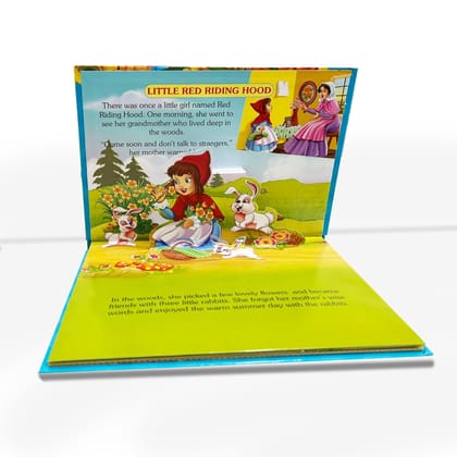 Little Red Riding Hood Pop Up Fairy Tales Book for Children Age 3 - 7 Years [Hardcover] Dreamland Publications [Hardcover] Dreamland Publications
