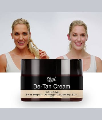 Quat De Tan Cream  – Tan Removal Cream 2 Times Use Facial Kit For Normal Skin Berberry 1 ( Pack of 1 )