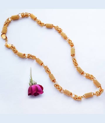 MGSV Gold Plated Brass Chain ( Pack of 1 )