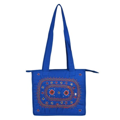 Banjara Handmade Handicraft Bag Blue Color