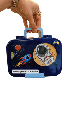 NIYO TOYS Double-Layer Lunch Box for School-Space