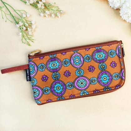 Dual-Zip Orange Purple Tile