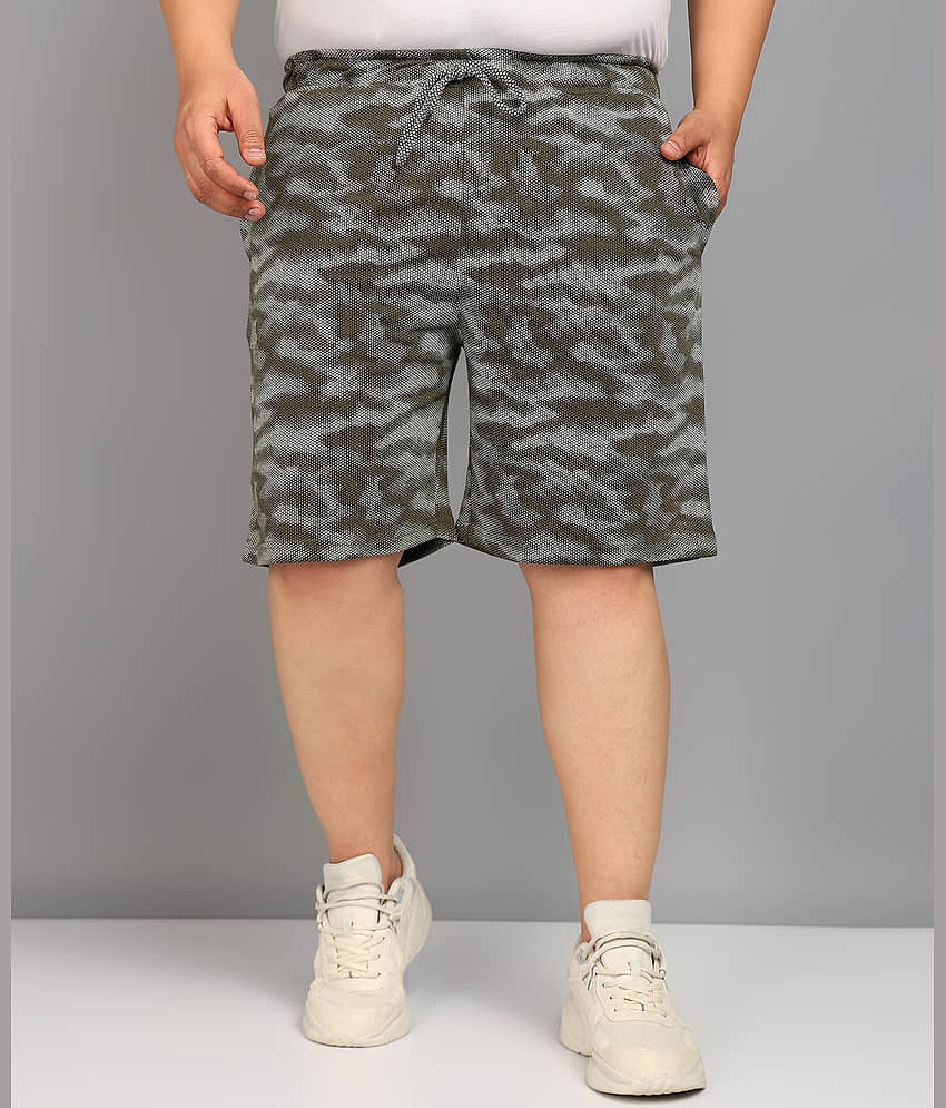 XFOX Grey Melange Blended Men's Shorts ( Pack of 1 )