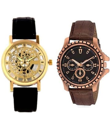 newmen - Analog Watch Watches Combo For Men and Boys ( Pack of 2 )