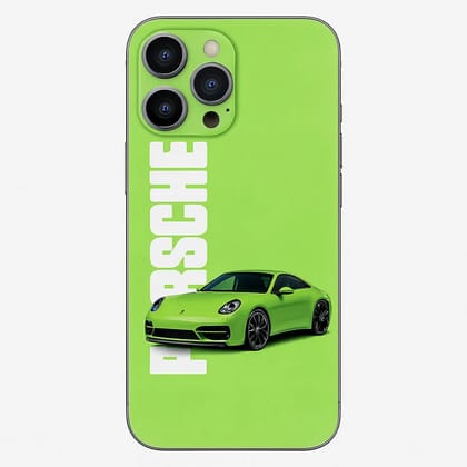 Porsche Edition Printed Back Lamination for iPhone  Sporty Car Design Skin iPhone 7