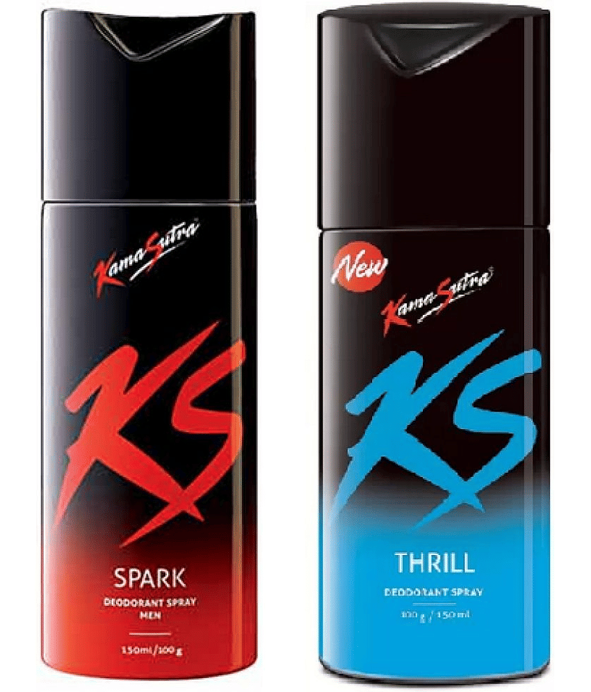 KamaSutra - Deodorant Spray for Unisex 300ML ( Pack of 2 )