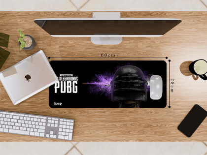 "PUB-G Video Game" Gaming Mousepad- Elevate Your Gaming Experience-Medium (28CM x 60CM)