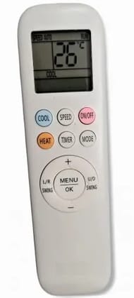 Ehop AUX YKR-T/011E Compatible Remote Control for AUX Air Conditioner YKR-T/012E YKR-T/013E
