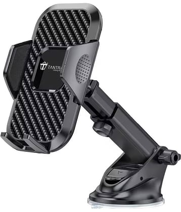 TANTRA Twister Smart Universal Mobile Phone Holder Bike Mobile Holder  (Black)
