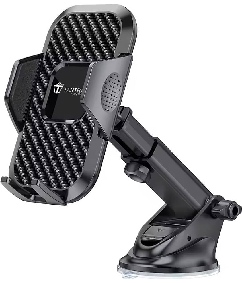 TANTRA Twister Smart Universal Mobile Phone Holder Bike Mobile Holder  (Black)