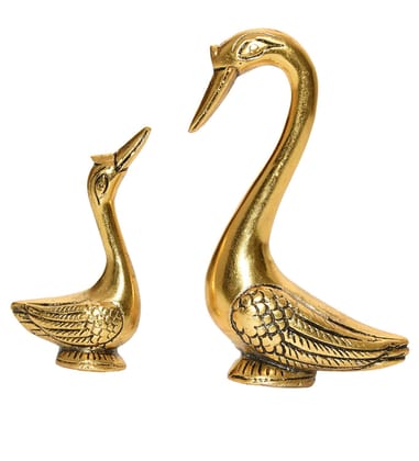 DreamKraft Pair of Kissing Duck Showpiece - 22 cm for Home Decor Great Gifts Feng Shui Gifts DreamKraft Pair of Kissing Duck Showpiece - 22 cm for Home Decor Great Gifts Feng Shui Gifts