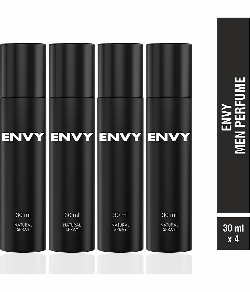Envy Men Natural Spray Deodorant Spray for Men 30 ml ( Pack of 4 )