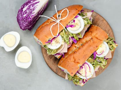 Loaded Chicken & Egg Sandwich