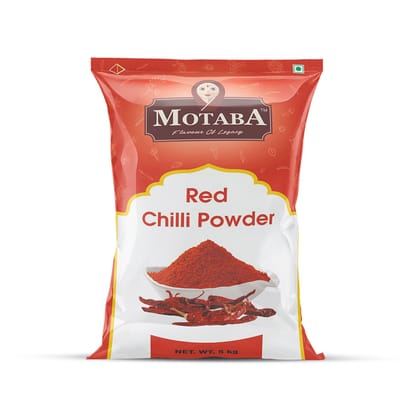 MOTABA Red Chilli Powder, 5 Kg