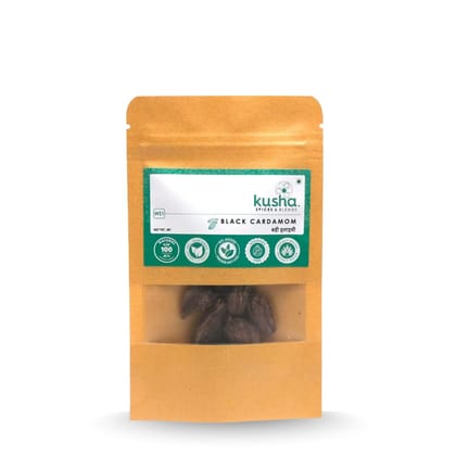 Kusha Spices Black Cardamom