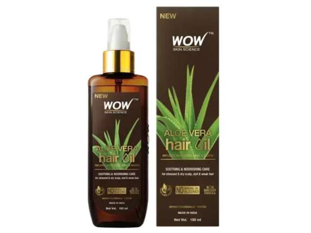 WOW Skin Science Aloe Vera Hair Oil  - 150ml