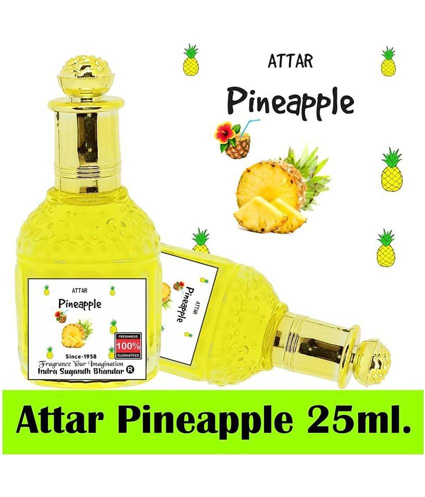 INDRA SUGANDH BHANDAR ATTAR Pineapple 25ml- Fresh Fruit Fragrance Attar For Men|Women Long Lasting