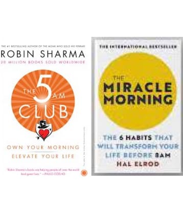 The Miracle Morning AND The 5AM Club ( Paperback, English)  (Paperback, ROBIN SHARMA)