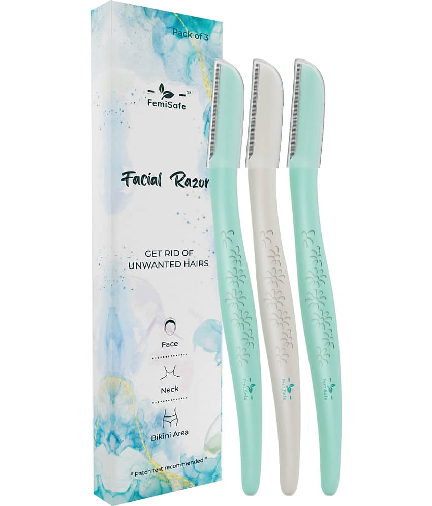 Femisafe Femisafe Adonia Face Razor (Pack of 3) Manual Razor 1 Blade 3 Pcs Pack of 3