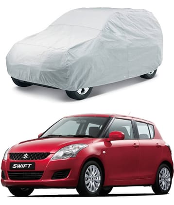 CARNEST Car Body Cover for Maruti Suzuki Swift Without Mirror Pocket ( Pack of 1 ) , Silver