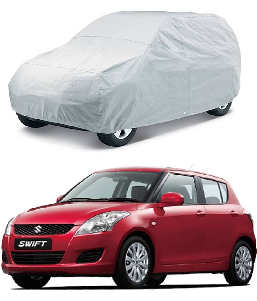 CARNEST Car Body Cover for Maruti Suzuki Swift Without Mirror Pocket ( Pack of 1 ) , Silver