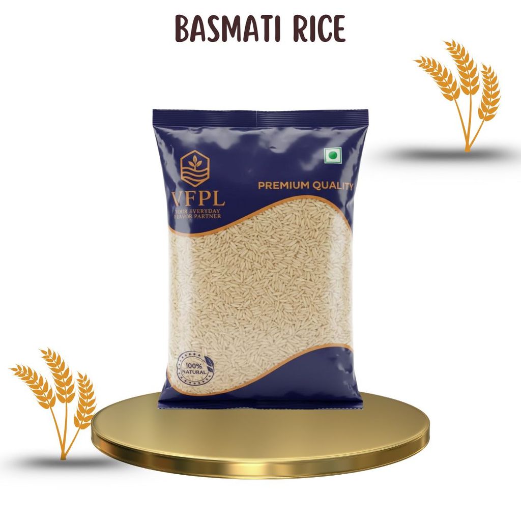 VFPL | Premium Aged Basmati Rice (1 kg) – Extra Long Grain, Naturally Aromatic & Non-Sticky – Perfect for Biryani, Pulao & Everyday Meals