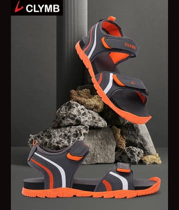 Clymb - Orange Men's Sandals