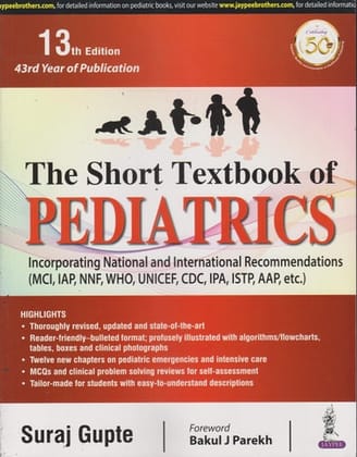 The Short Textbook of Pediatrics 13th Edition 2019