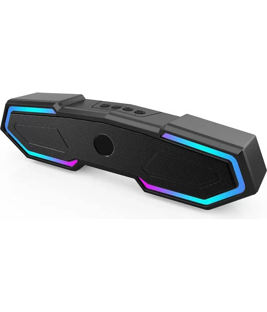 VEhop Blaze 12 W Bluetooth Speaker Bluetooth v5.0 with USB,SD card Slot,Aux Playback Time 7 hrs Black