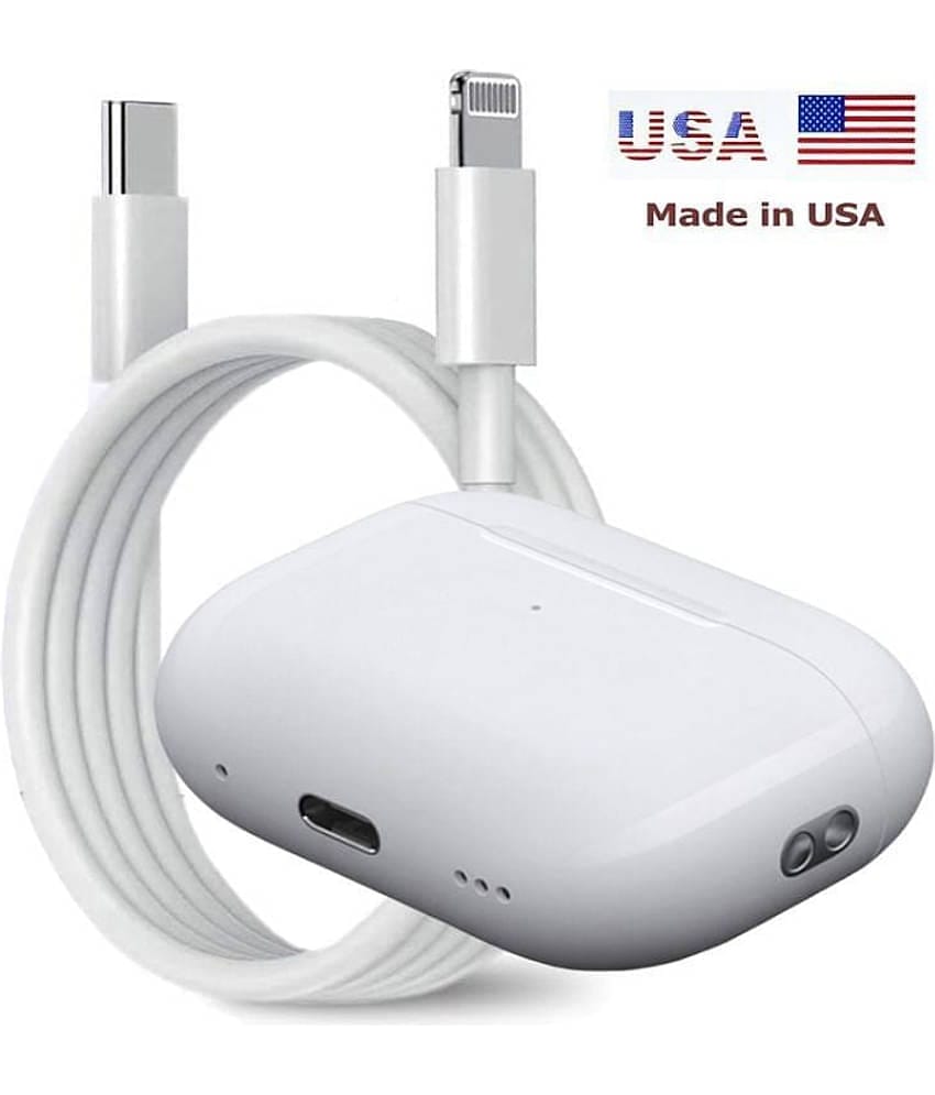 Neo USA PRO EARBUDS Bluetooth True Wireless (TWS) In Ear 4 Hours Playback Active Noise cancellation IPX4(Splash & Sweat Proof) White