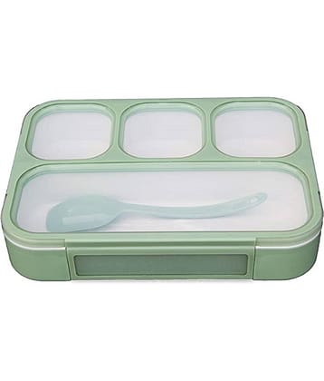 Analog kitchenware - Green Plastic Lunch Box ( Pack of 1 )