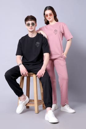 Still Beating for You Couple Co-Ord Set With Joggers (Pack of 2)