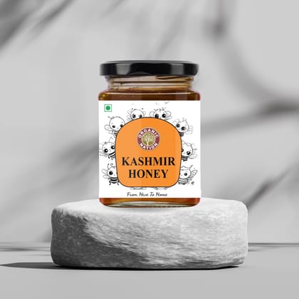 Organic Nation Kashmir Honey 325g � 100% Pure, Unprocessed & Raw | Natural Immunity Booster | No Added Sugar | Rich in Antioxidants