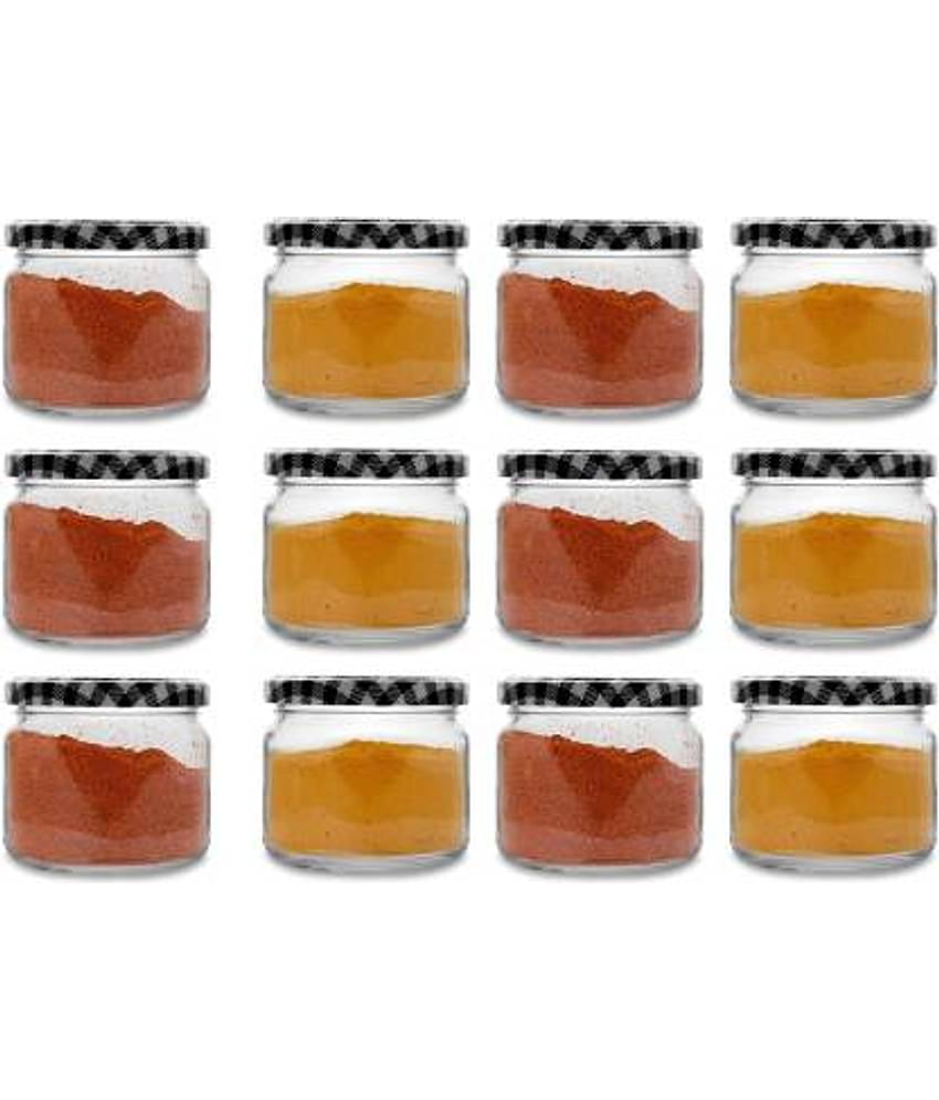 CROCO JAR - Transparent Glass Spice Container ( More Than 10 )