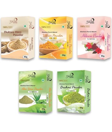 glowious - Skin Toning Face Pack for Normal Skin ( Pack of 5 )