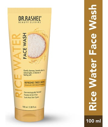 DR.RASHEL 100% Natural Extracts Rice Water Face Wash (100 ml, Pack of 1)