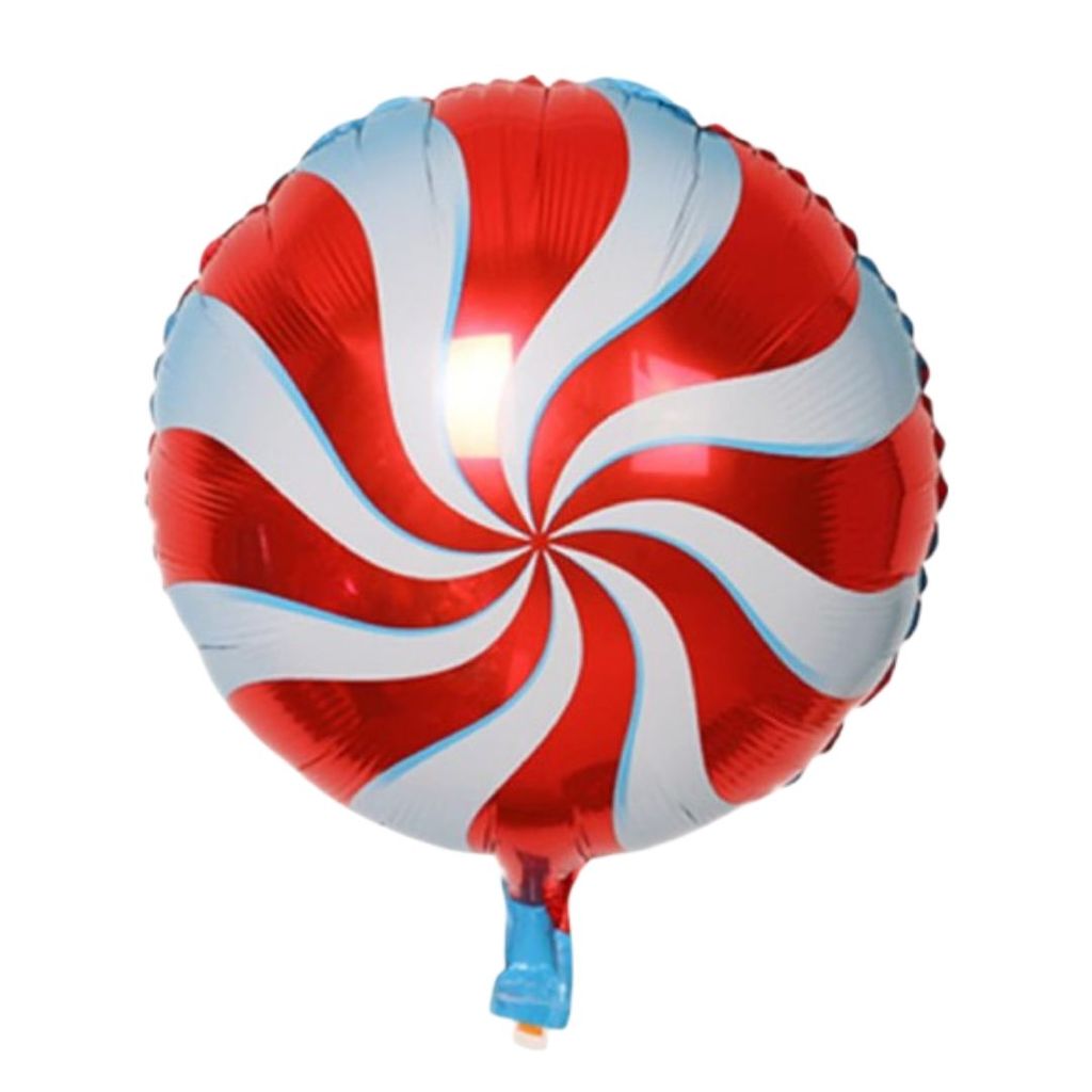 Red Round Lollipop Candy Theme Balloon 18" - Party and Festive Needs | Buy online on ZillyBuy