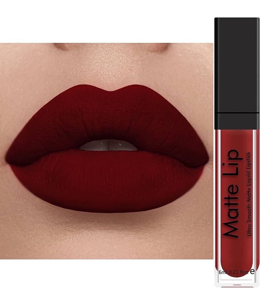 Facejewel Red Matte Lipstick 6