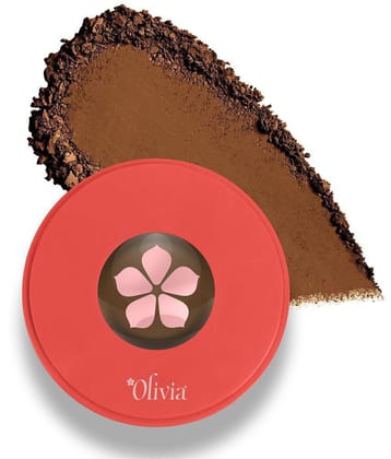OLIVIA Pressed Powder Deep Brown 69 g