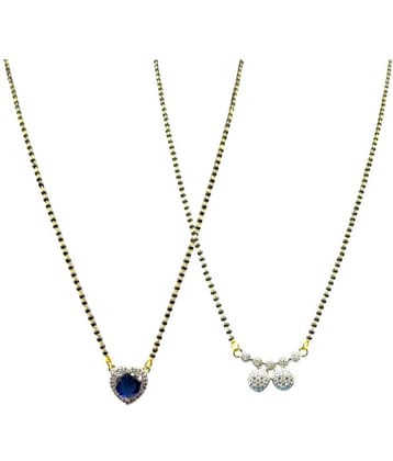 Charms Golden Mangalsutra Set ( Pack of 2 )