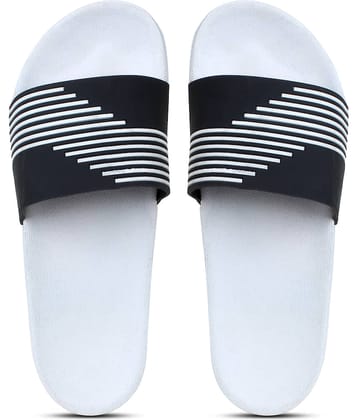 Pampy Angel - White Men's Slide Flip flop