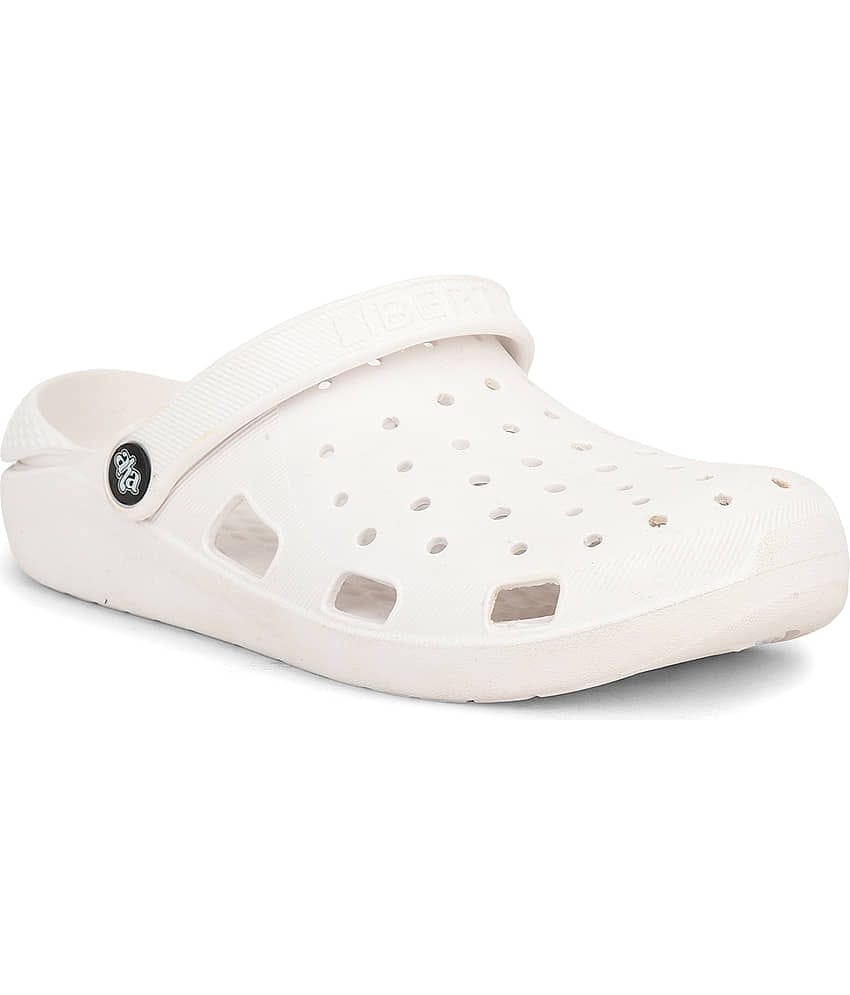 Liberty White Clogs