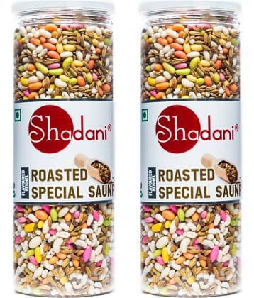 Shadani Roasted Special Saunf Hard Candies 225 gm Pack of 2