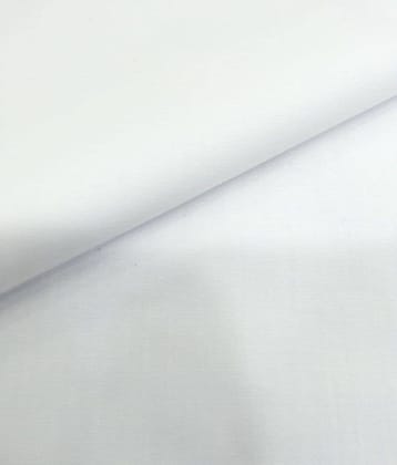 Raymond White Poly Blend Unstitched Shirt pc