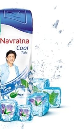 Navratna Mint Fresh Talc, 200gm Navratna Mint Fresh Talc, 200gm