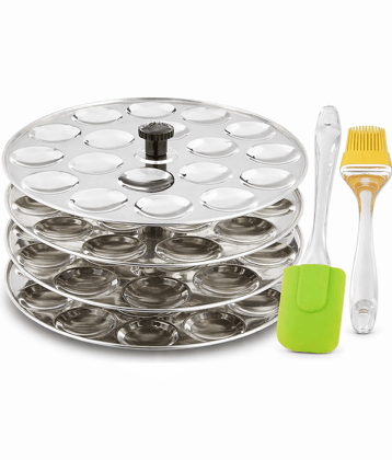 Dynore SteelBite Mini Idli Non Coated Stainless Steel Idly Stand