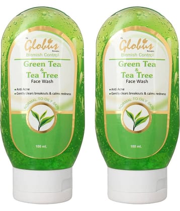 Globus Remedies - Acne or Blemishes Removal Face Wash For All Skin Type ( Pack of 2 )