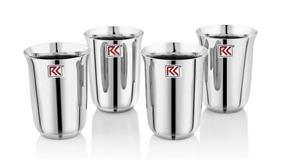 RK SAIBA 7 Premium Stainless Steel Deep Royal Touch Finish Tableware Drinkware Tumbler Drinking Glasses for Home, Restaurants, Office Capacity 300Ml RK SAIBA 7 Premium Stainless Steel Deep Royal Touch Finish Tableware Drinkware Tumbler Drinking Glasses for Home, Restaurants, Office Capacity 300Ml