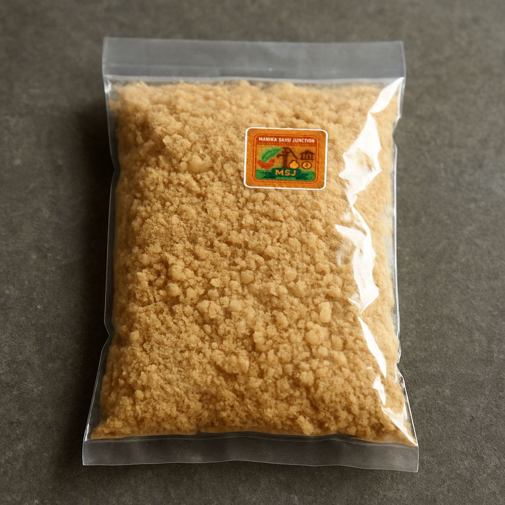 Manika Sahu Junction's besan halwa mix