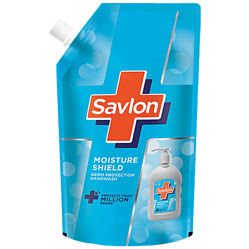 Savlon Moisture Shield Germ Protection Handwash - Protects from Million Germs, 725 ml